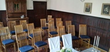 Marriage room in the town hall Albisheim