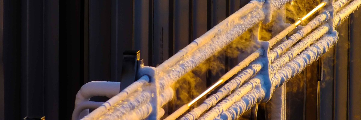 Lignes gelées