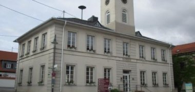Il municipio di Albisheim dall'esterno