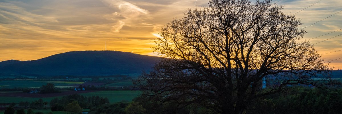 Widok na Donnersberg Widok na Donnersberg